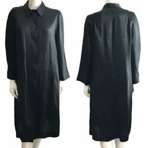 BCBG Max Azria Luxe Silk Evening Coat Duster Sz 10